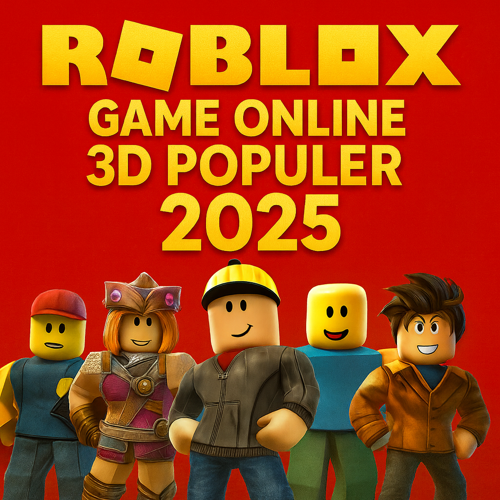 Roblox Indonesia Game Online 3D Paling Populer 2025, Main, dan Jadi Kreator Dunia Virtual