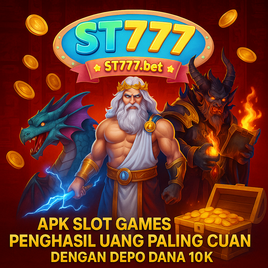 ST777 Merupakan salah satu situs apk slot games yang sudah terbukti penghasil uang paling cepat dengan deposit dana bermodalkan 10k yang buat cuan setiap hari dalam beberapa kali spin.